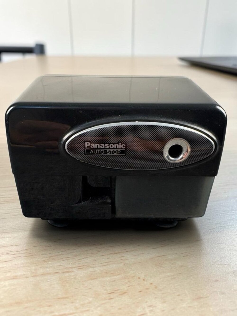 Vintage Panasonic KP-310 Auto Stop Electric Pencil Sharpener Black Tested Works
